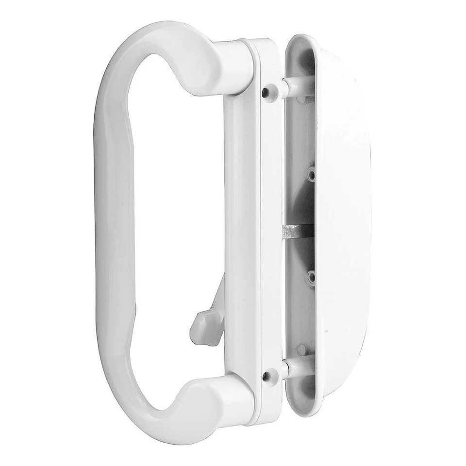 Prime-line C 1277 Sliding Patio Door Handle White Metal Made in USA