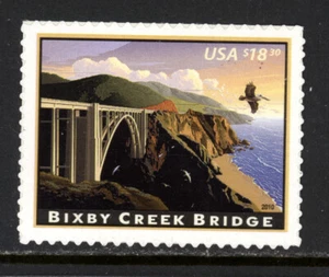 SCOTT 4439 2010 $18.30 BIXBY CREEK BRIDGE EXPRESS MAIL ISSUE MNH OG VF CAT $45! - Picture 1 of 2