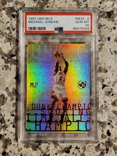 1997-98 Upper Deck UD3 Michael Jordan #MJ3-2 MJ3 Chicago Bulls PSA 10 GEM