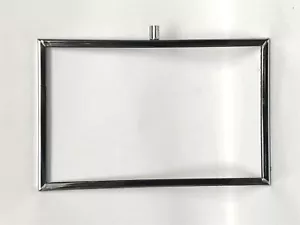 AMKO 7"x11" Metal Sign Holder - Chrome - Picture 1 of 1