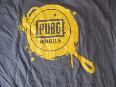 Camiseta Loot Crate Gaming PUBG Mobile XL, gris oscuro, diseño sartén en la parte posterior Foto 1 de 4