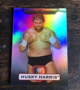 2010 Topps Platinum WWE Rainbow Husky Harris Card #44 - Picture 1 of 2