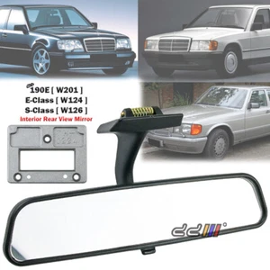 Rear View Mirror For Mercedes Benz W124 S124 A124 190E 260E 300E 320E 85-95 - Imagen 1 de 7