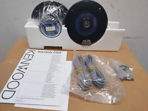 Kenwood 90 Max Watts 4" 2-Way Car Speaker System - Complete Kit - Picture 1 of 17