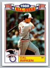 1989 Topps Glossy All Stars  Cal Ripken 5