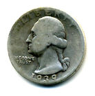 New Listing1939 P Washington Quarter 90% Silver American Us 25 Cent U.S Old Nice Coin #7882