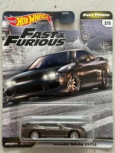 2019 Hot Wheels Fast and Furious Nissan Silvia S15 Fast Tuners David Park FF4 - Bild 1 von 5