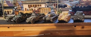 5 Corgi Military Vehicle U.S. Army + 1 Playing Mantus Jeep EXC Condition - Picture 1 of 3