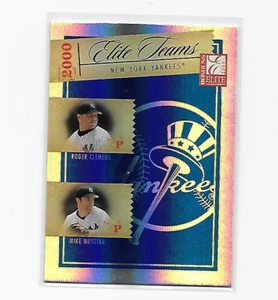 CLEMENS MUSSINA SORIANO + YANKEES 2005 DONRUSS ELITE #ET-9 TEAMS /1000 RARE  - Picture 1 of 2