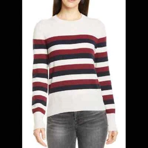 Equipment Cielle Pullover Wolle/Kaschmir gestreift Neu XL - Bild 1 von 11