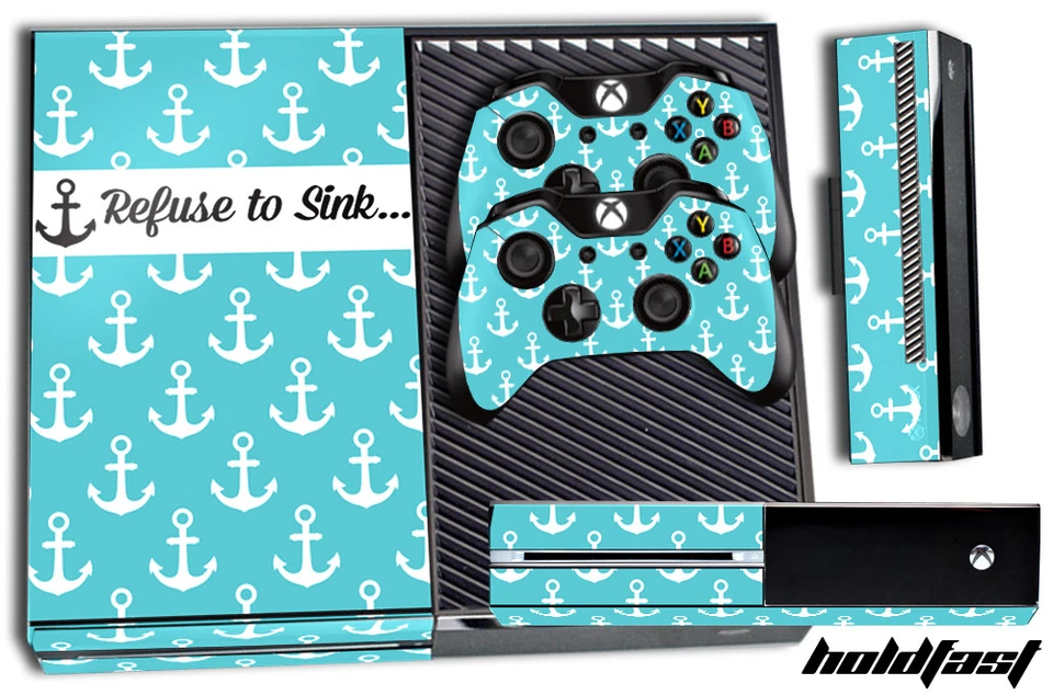 Skin for XBOX ONE 1 Console 2 Controller Graphics Sticker Wraps Decal HOLDFAST - Image 1 of 1