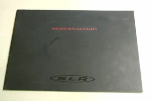 Mercedes-Benz SLR McLaren Prospekt 2003 IAA Messe Broschüre - Bild 1 von 4