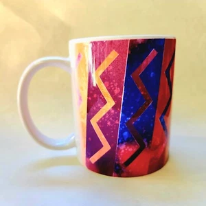 Coffee Quips Crafted Multicolor Artistic cute Design on Ceramic Coffee Mug - Picture 1 of 8