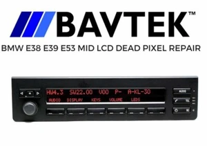 BMW E39 530i 540i M5 MID Multi Información LCD Pixel Muerto Servicio de Reparación 1 Año - Imagen 1 de 6