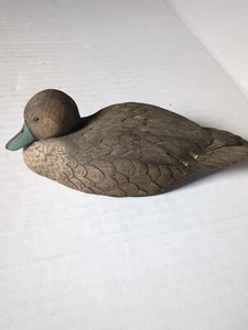 Decorative Duck Decoy for desk or shelf display by Jim Palmer Signed and Dated - Picture 1 of 11