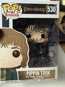 Firmado por Billy Boyd - El Señor de los Anillos - Pippin Tomó Funko Pop! Beckett! ¡Cotización! - Imagen 1 de 7