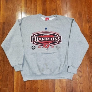 Vintage Tampa Bay Buccaneers Sweater Mens XL NFL Football Champions 2002 90s - Picture 1 of 15