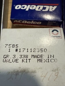 Kit de válvula de control de aire de ralentí GM AC Delco #17112350 NOS - Imagen 1 de 5