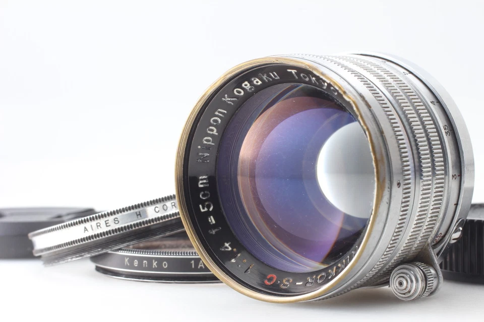 Rare! Tokyo [Exc+5] Nikon Nikkor S C 5cm f/1.4 Old Lens Leica L39 LTM From JAPAN - Image 1 of 4