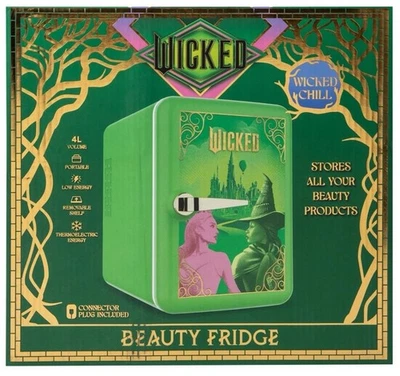 Mini nevera Wicked For Good Movie Beauty edición limitada Elphaba & Glinda | NUEVA Foto 1 de 4