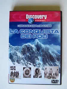 La Conquista dei Poli - DVD Documentario I Grandi Esploratori Discovery Channel - Foto 1 di 3