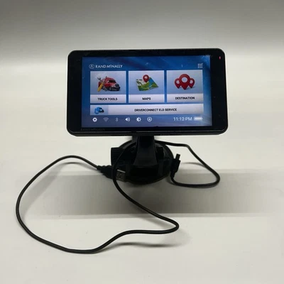 Rand Mcnally TND 540 Commercial Truck GPS Wifi Lifetime Maps Window Mount Bundle - Image 1 of 2