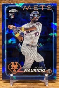RONNIE MAURICIO Sapphire Refractor Rookie | 2024 Topps Chrome Sapphire NY METS - Bild 1 von 2