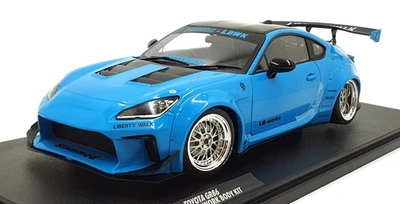 Solido 1/18 Scale Diecast S1813601 - 2024 Toyota GR86 w/LBW Kit - Baby Blue - Image 1 of 4