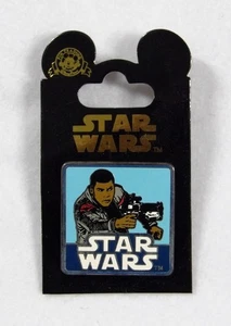 Disney Parks Disney Star Wars The Force Awakens Finn Square Pin 111128 - Foto 1 di 3