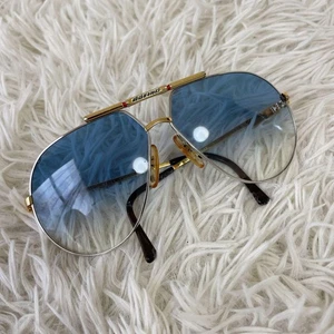 Carrera Boeing Collection Piloten Sonnenbrille kleine Größe blauer Farbverlauf Vintage - Bild 1 von 10