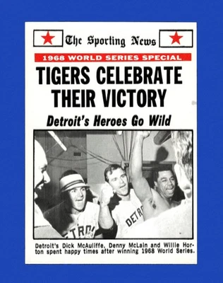 Topps Set-Break #169 Serie Mundial 1969 Resumen Sin precio base como nuevo *GMCARDS* Foto 1 de 2