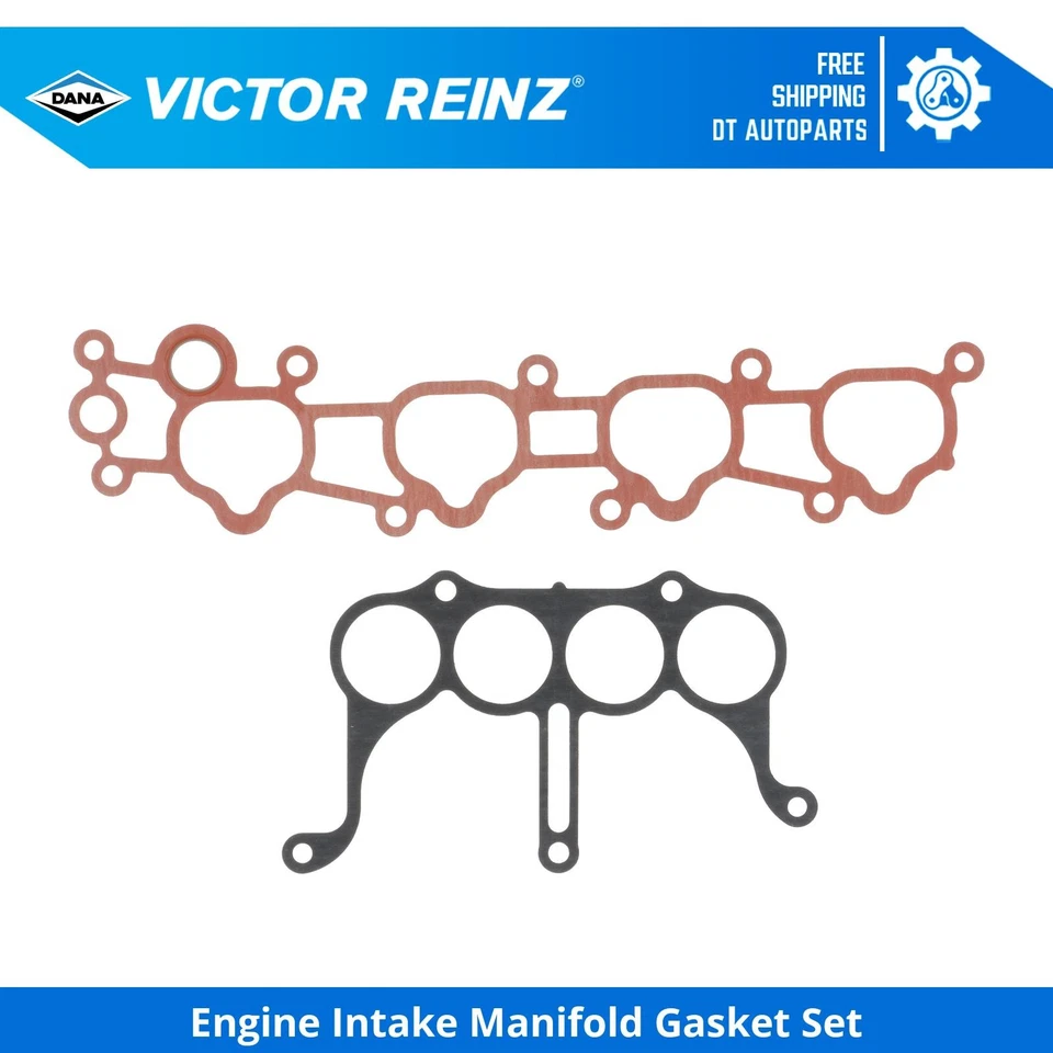 For 1990-1993 Honda Accord Engine Intake Manifold Gasket Set Victor Reinz 1991 - Image 1 of 1