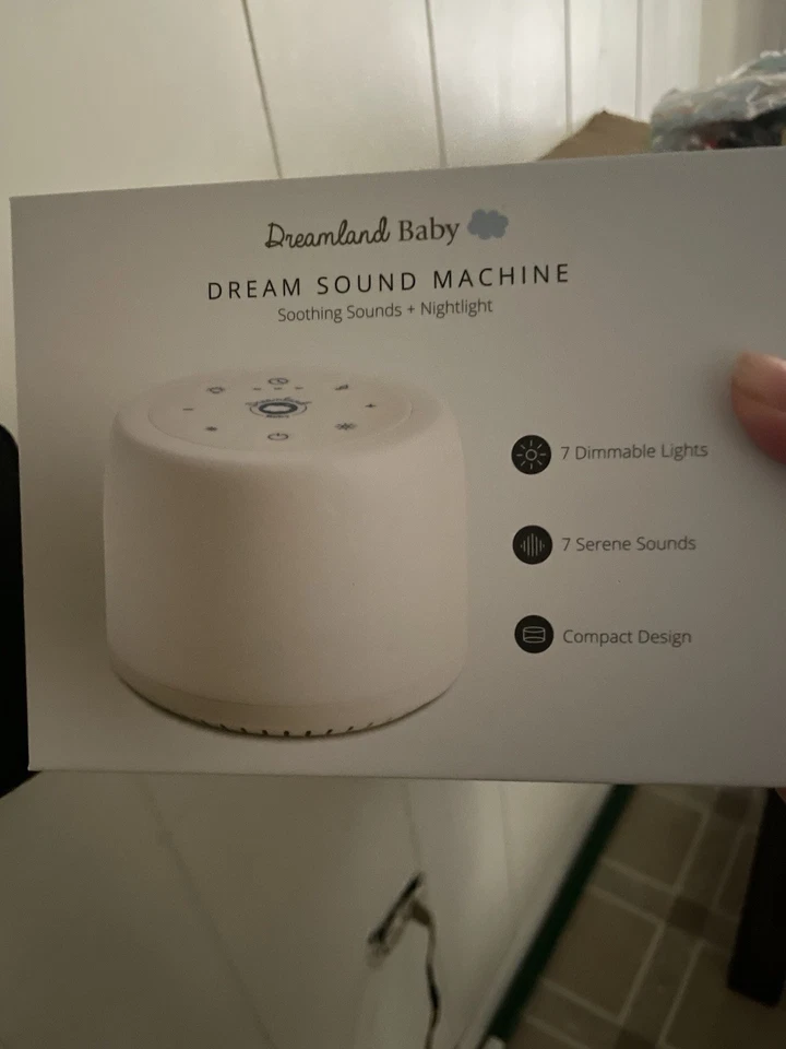 Máquina de sonido Dreamland Baby luz nocturna regulable: ruido marrón y ruido blanco Foto 1 de 1