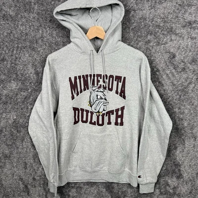 Minnesota Duluth Bulldogs UMD Champion Eco Polar Gris Medio Sudadera con Capucha Foto 1 de 4