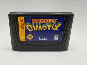 Knuckles' Chaotix for Sega 32X Cart Great Shape. Tested - Bild 1 von 4