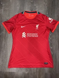 Nike Women’s Liverpool FC 2020/21 Stadium Home Jersey DB2539-688 Size L Slim Fit - Picture 1 of 13