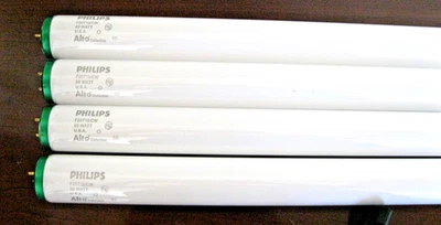 4 x PHILIPS F20T12/CW Fluorescent Tube 20W 24" Lamp Light Bulb T12 USA MADE 4PK - Image 1 of 4