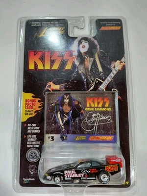Nuevo en Paquete Johnny Lightning Kiss Lanzamiento 3 1:64 Die Cast Paul Stanley Funny Car Foto 1 de 4