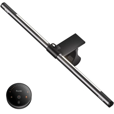 Quntis Computer Monitor Lamp Bar with Backlight Remote Control 51cm Curved Mo...