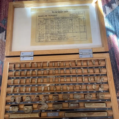 Steel Gage Block Set 81pc Inch - Image 1 of 4