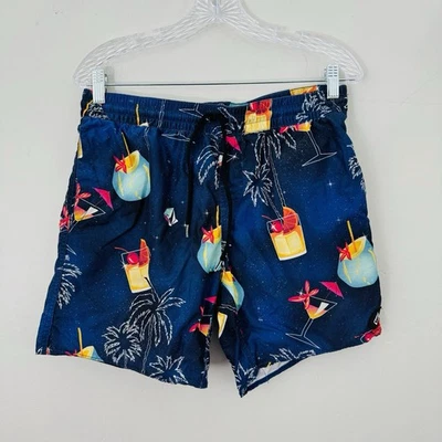 Volcom Navy Tropical Drink Board Shorts Men’s Size Small - Image 1 of 4