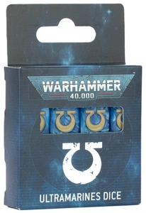 Ultramarines - Dice: Games Workshop Warhammer 40000 Preorder, Ships 11/8 - Picture 1 of 1