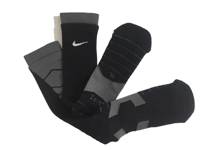 NIKE Vapor ELITE футбол экипажа носки PSX311 001 черный/серый размер XL - Изображение 1 из 4