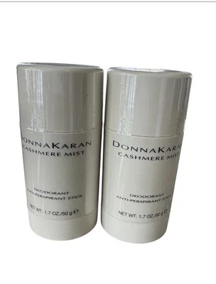 2 DKNY Donna Karan Cashmere Mist Desodorante Barra Antitranspirante 1.7oz/50g NUEVO Foto 1 de 2