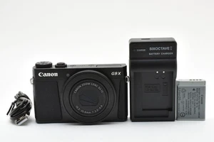 [Near Mint] Canon Powershot G9X Mark II 20.1MP Digital Camera Black - Picture 1 of 12