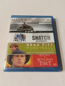BLU RAY MASTER COLLECTION BRAD PITT 4 FILM - Foto 1 di 1