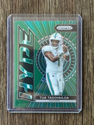 Tua Tagovailoa 2023 Panini Prizm Football Hype Green Dolphins - Image 1 of 2