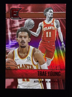 2021-22 Panini Chronicles - Essentials Trae Young #310 Red /149 - Image 1 of 2