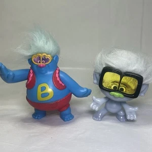 McDonalds Toys Trolls Party Branch World Tour #1 Biggie & Dinks #4 Tiny Diamond - Bild 1 von 3
