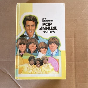 Joel Whitburn's POP ANNUAL -1955-1977: Hardcover - VERY GOOD - Imagen 1 de 3